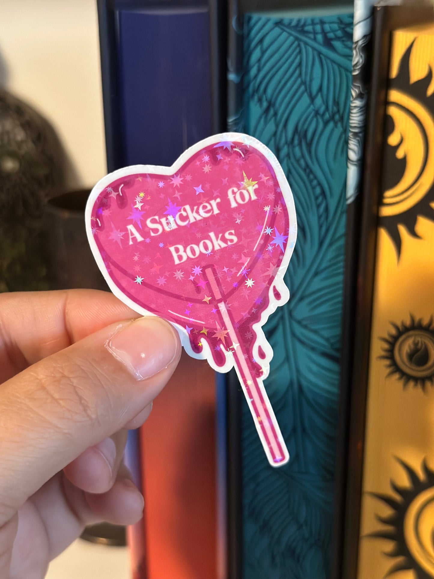 A sucker for books