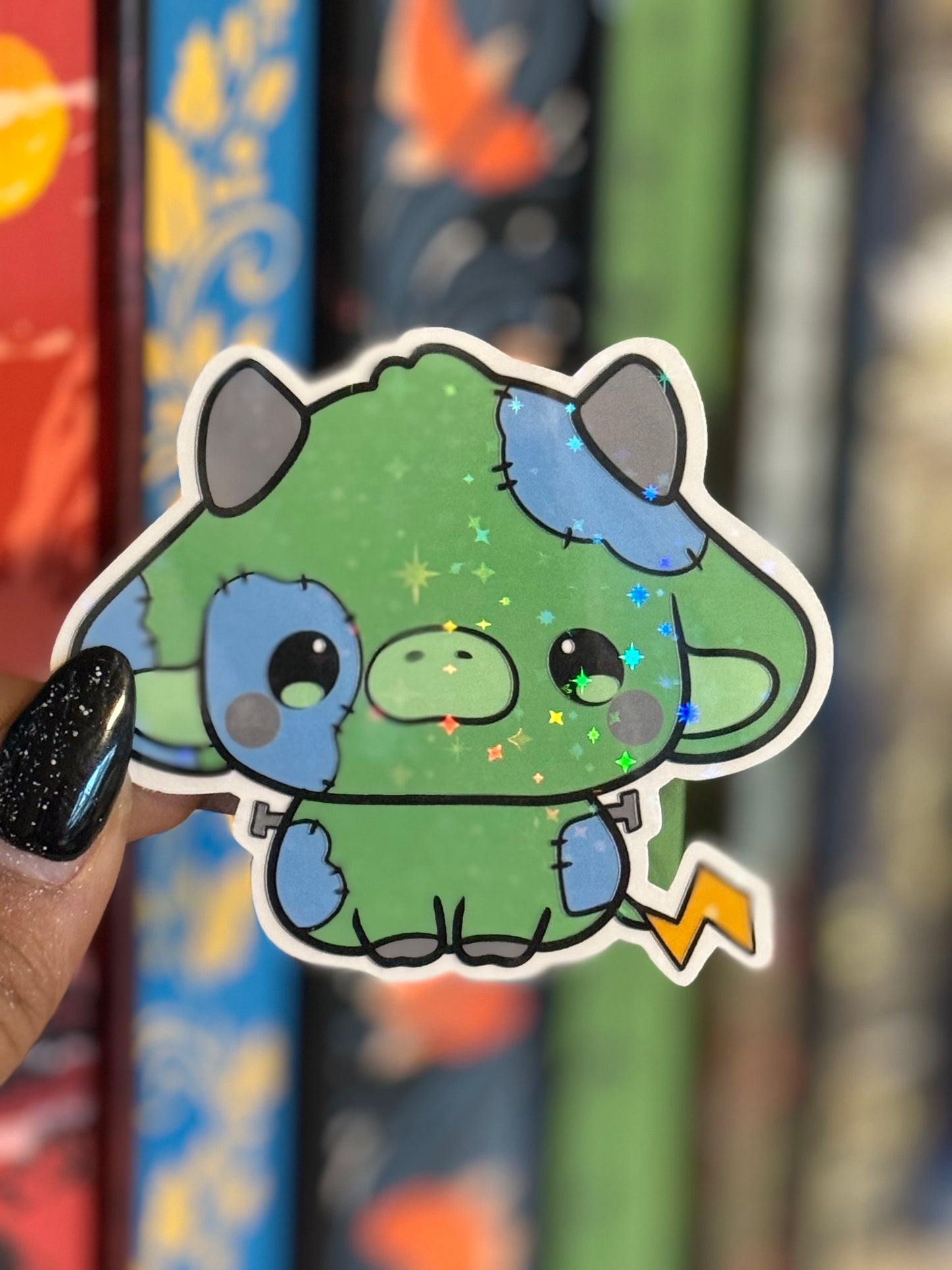 Franklin boo sticker