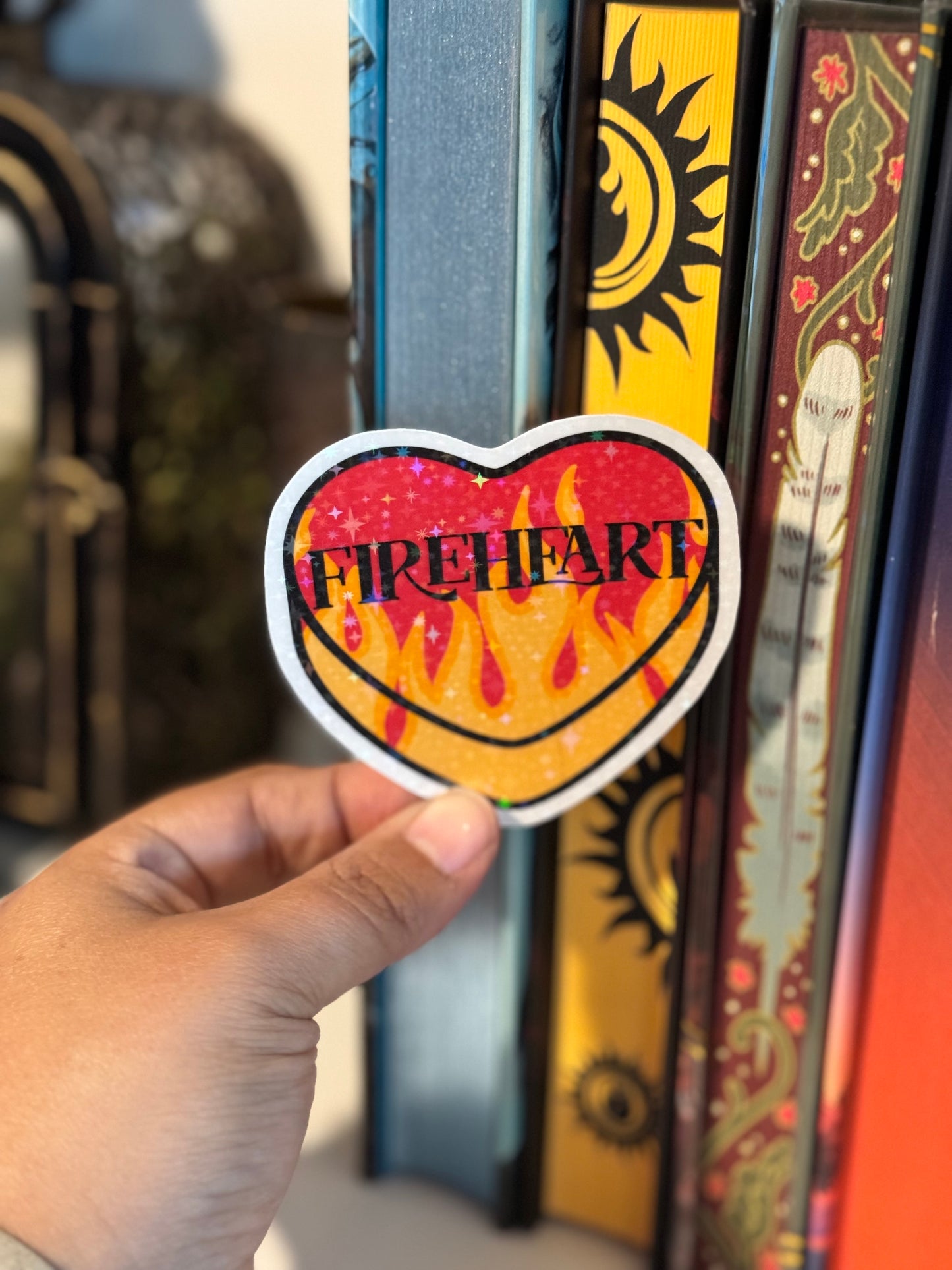 Fireheart sticker